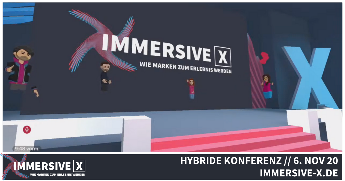 IMMERSIVE X Warm Welcome in der Virtual Reality AREA X